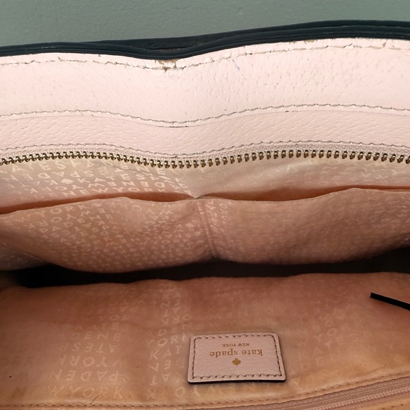 Kate Spade New York Pink Leather Tote Bag – Structured Shoulder Purse - Picture 9 of 12